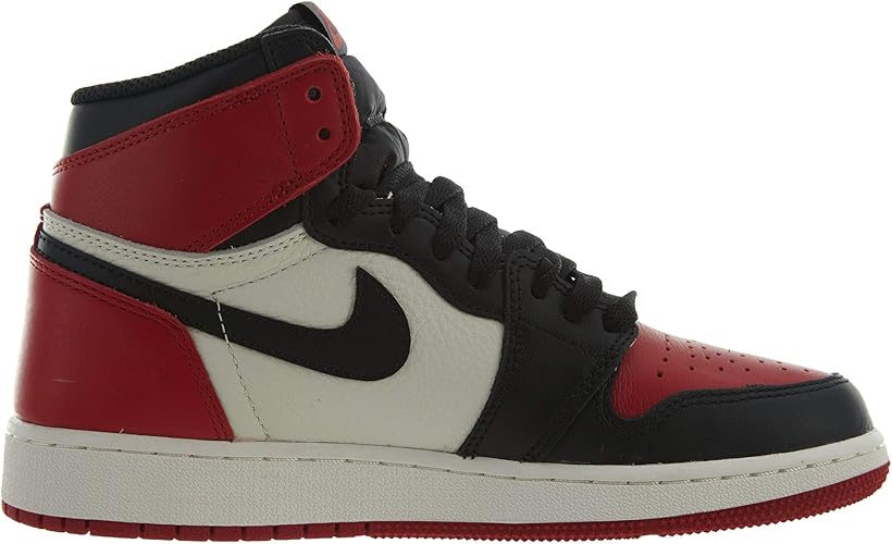 靴 Nike Jordan1 Retro High Bred To Nike AIR Jordan 1 Retro HIGH OG 'BRED Toe' - 555088-610